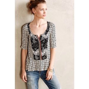 Anthropologie Akemi + Kin Ikat Top sz M